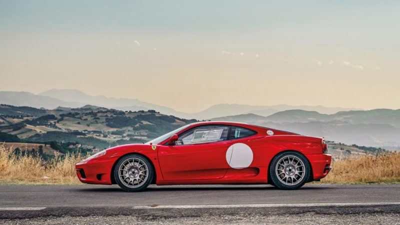 Ferrari 360 Modena side