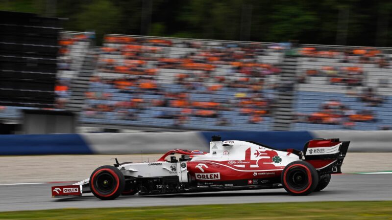 Kimi Räikkönen, 2021 Austrian GP