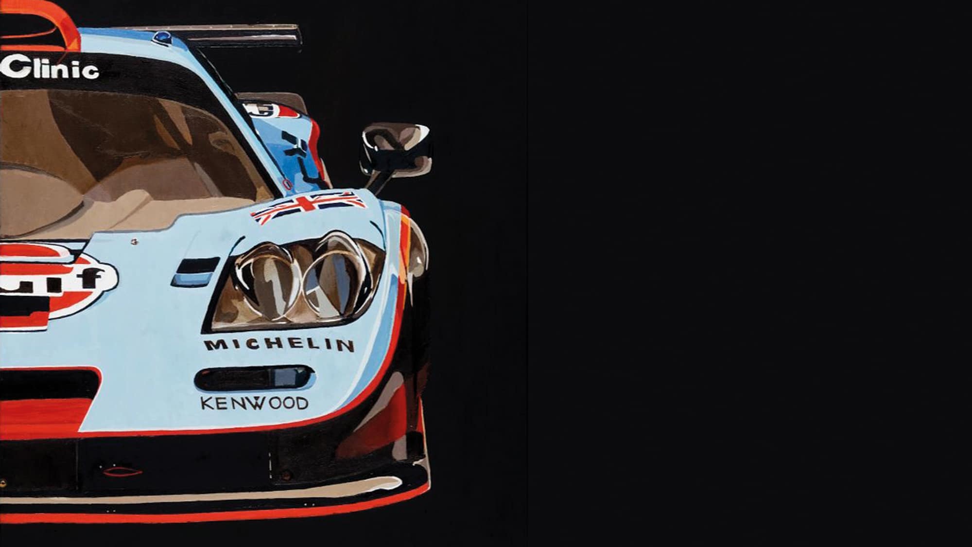 Martin Allen McLaren F1 GTR print