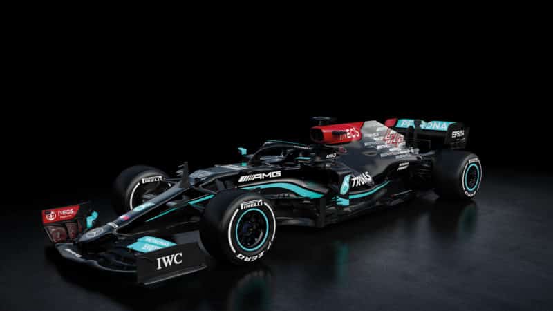 Mercedes W12 2021 F1 car