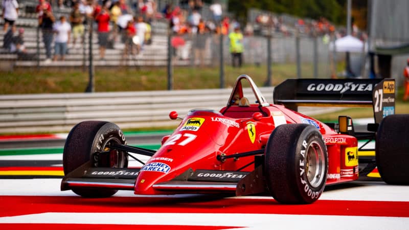 Michele Alboreto Ferrari at Monza 2021