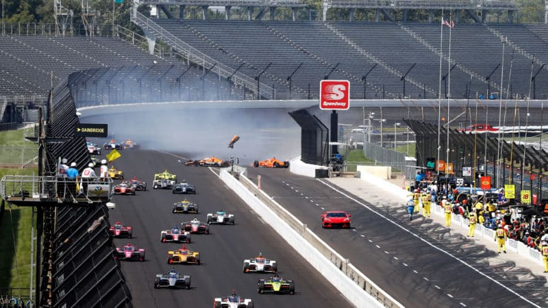 Oliver Askew Indy 500 crash