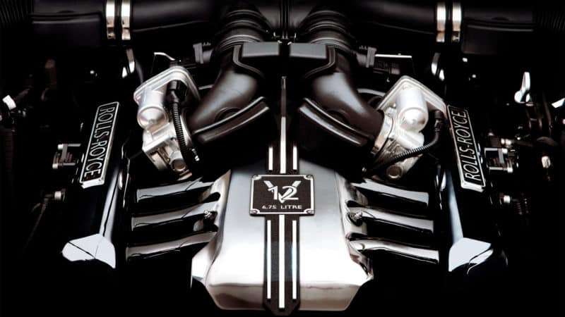 Rolls Royce V12 engine