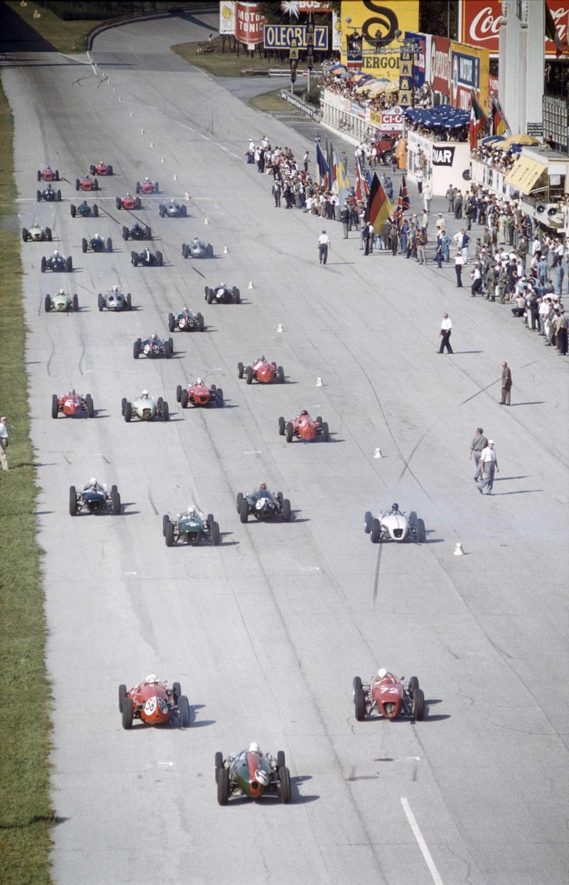 Start-of-the-1961-Italian-Grand-Prix