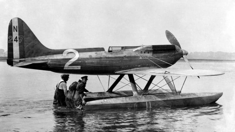 Supermarine S6 seaplane of 1929