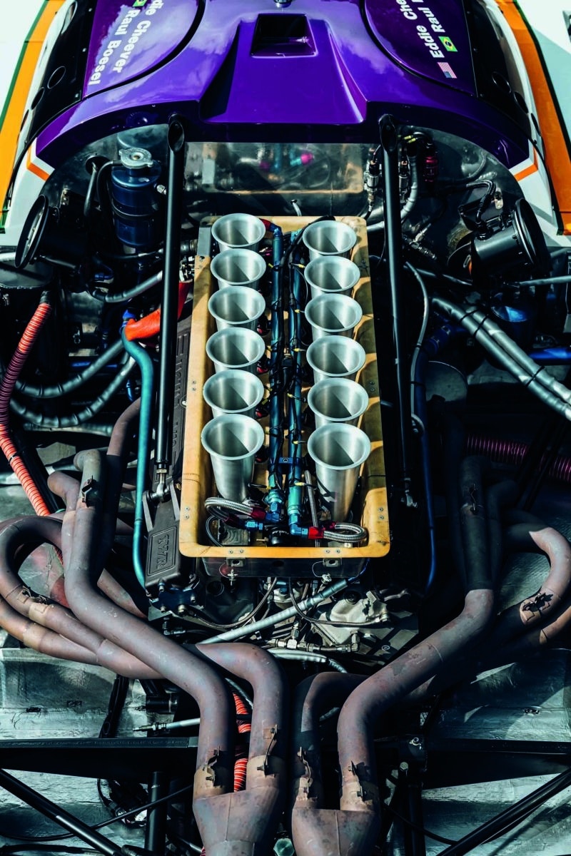 V12 engine of Jaguar XJR-8