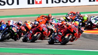 What part will Michelin play in the MotoGP title race?