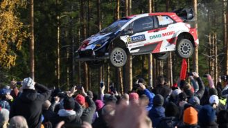 Career high for Evans in Finland: a feel-good swansong for WRC beasts