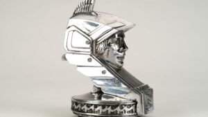 Art deco bonnet mascot