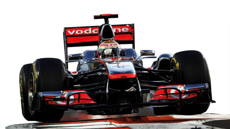 Lewis Hamilton in 2011 Bahrain Grand Prix