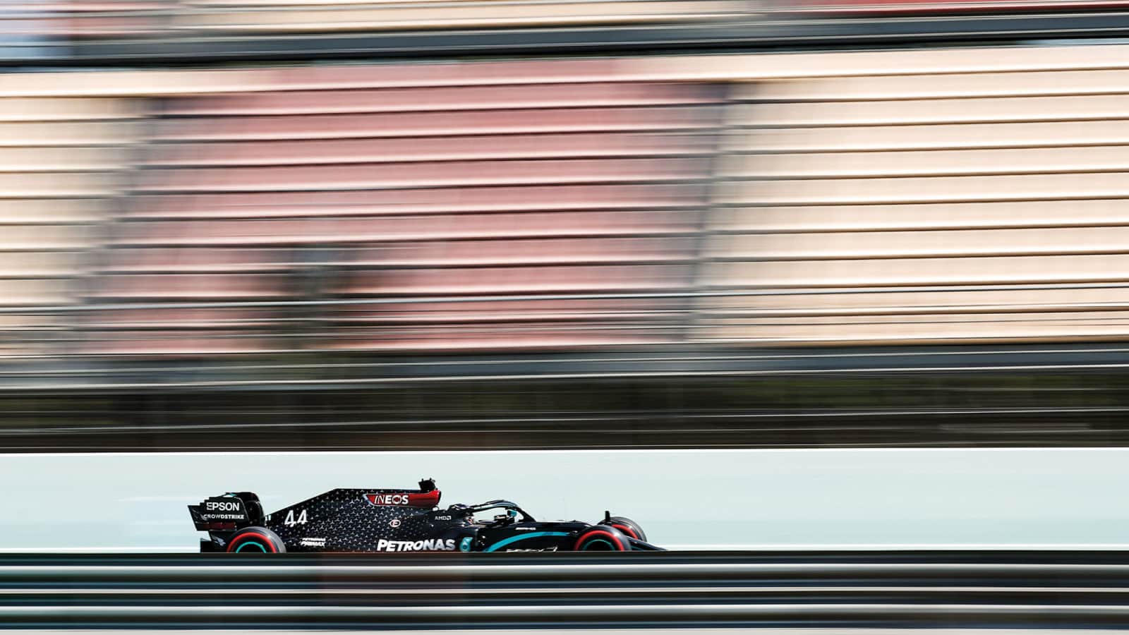 Mercedes of Lewis Hamilton in the 2020 Spanish Grand Prix