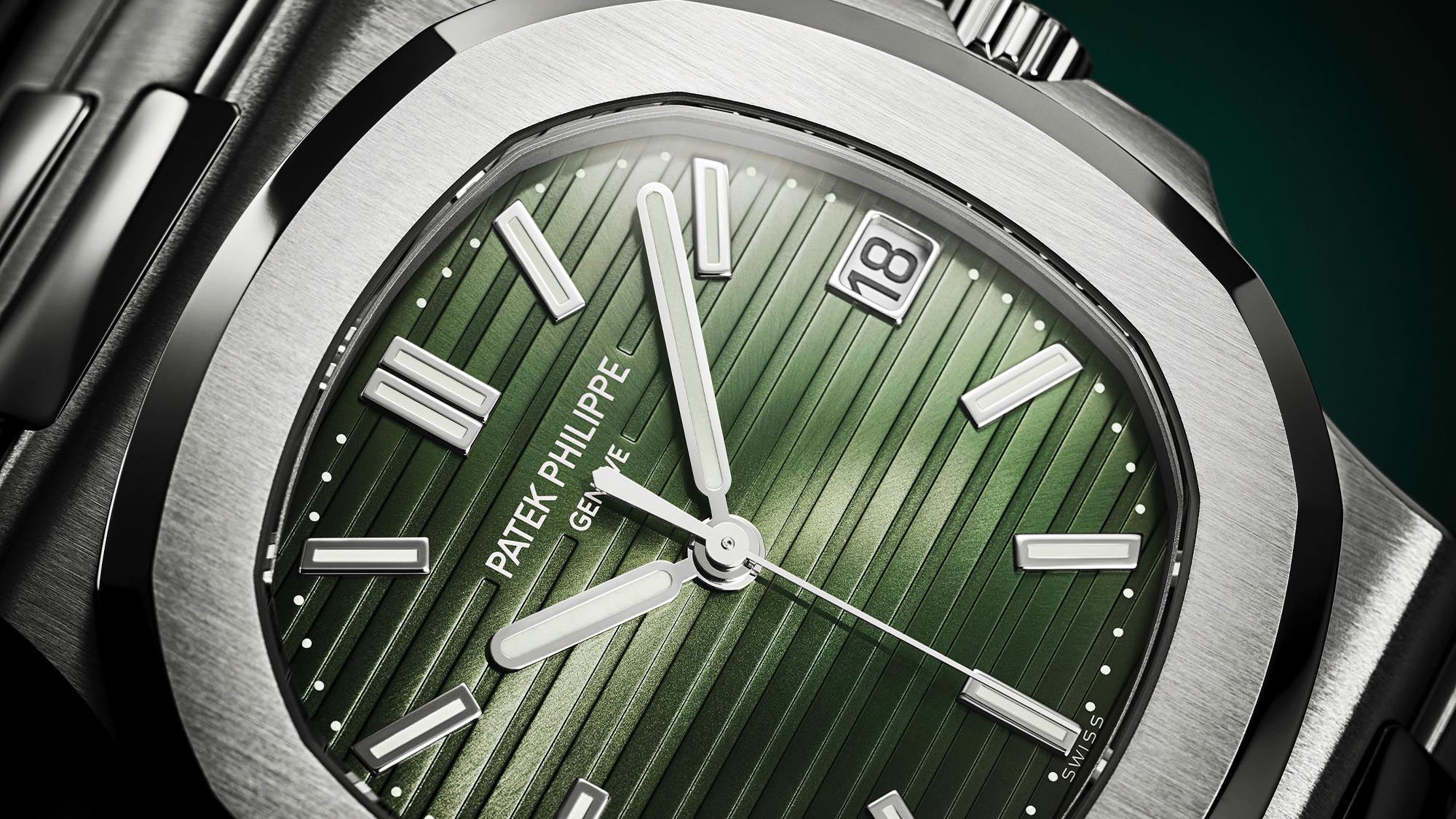 Patek Philippe green Nautilus reference 5711