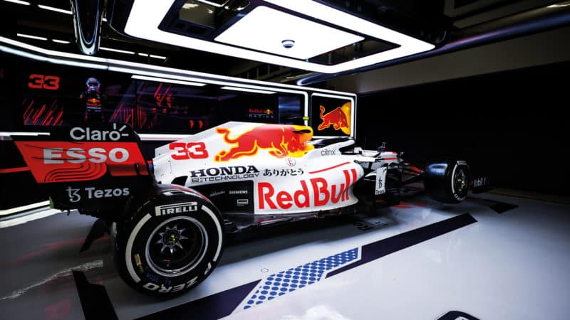 Red Bull in Honda tribute livery for 2021 Turkish GP