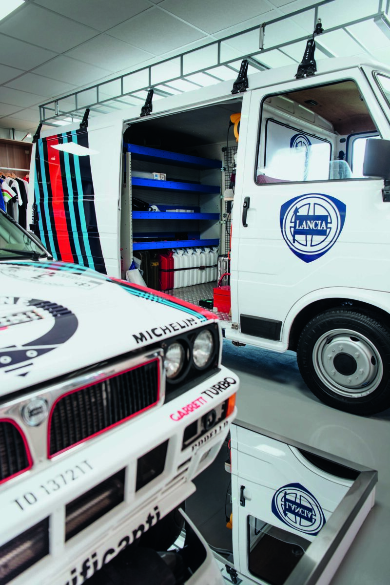 Replica Lancia service van