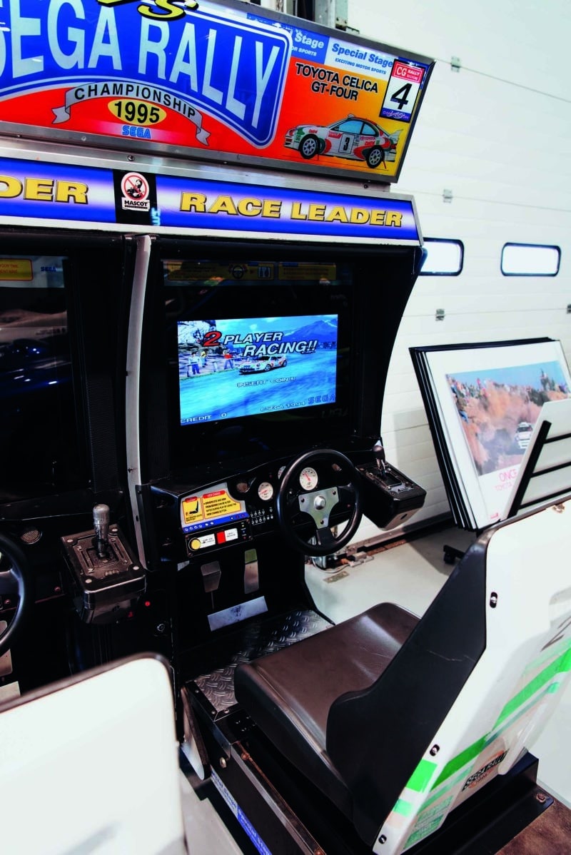 Sega Rally machine