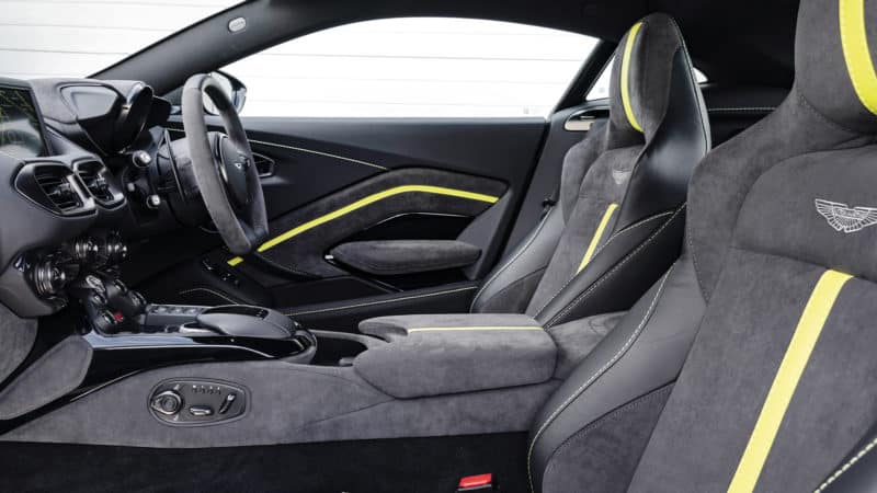 Aston Martin F1 Edition interior