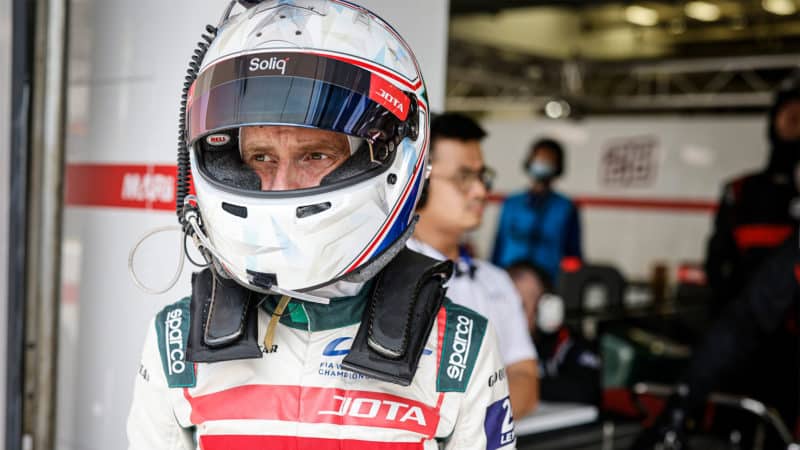 DAVIDSON ANTHONY (GBR), JOTA, ORECA 07 - GIBSON, PORTRAIT during the 6 Hours of Bahrain, 5th round of the 2021 FIA World Endurance Championship, FIA WEC, on the Bahrain International Circuit, from October 28 to 30, 2021 in Sakhir, Bahrain - Photo François Flamand / DPPI