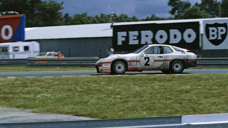 Dron Rouse Porsche 924 Carrerra GT at Le Mans in 1980