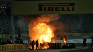 ‘My husband is somewhere in this blaze’: Marion & Romain Grosjean tell full Bahrain fireball story