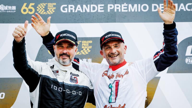 Gabriele Tarquini with Yvan Muller