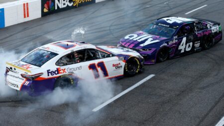 NASCAR finale set after Bowman win as Hamlin fury boils over