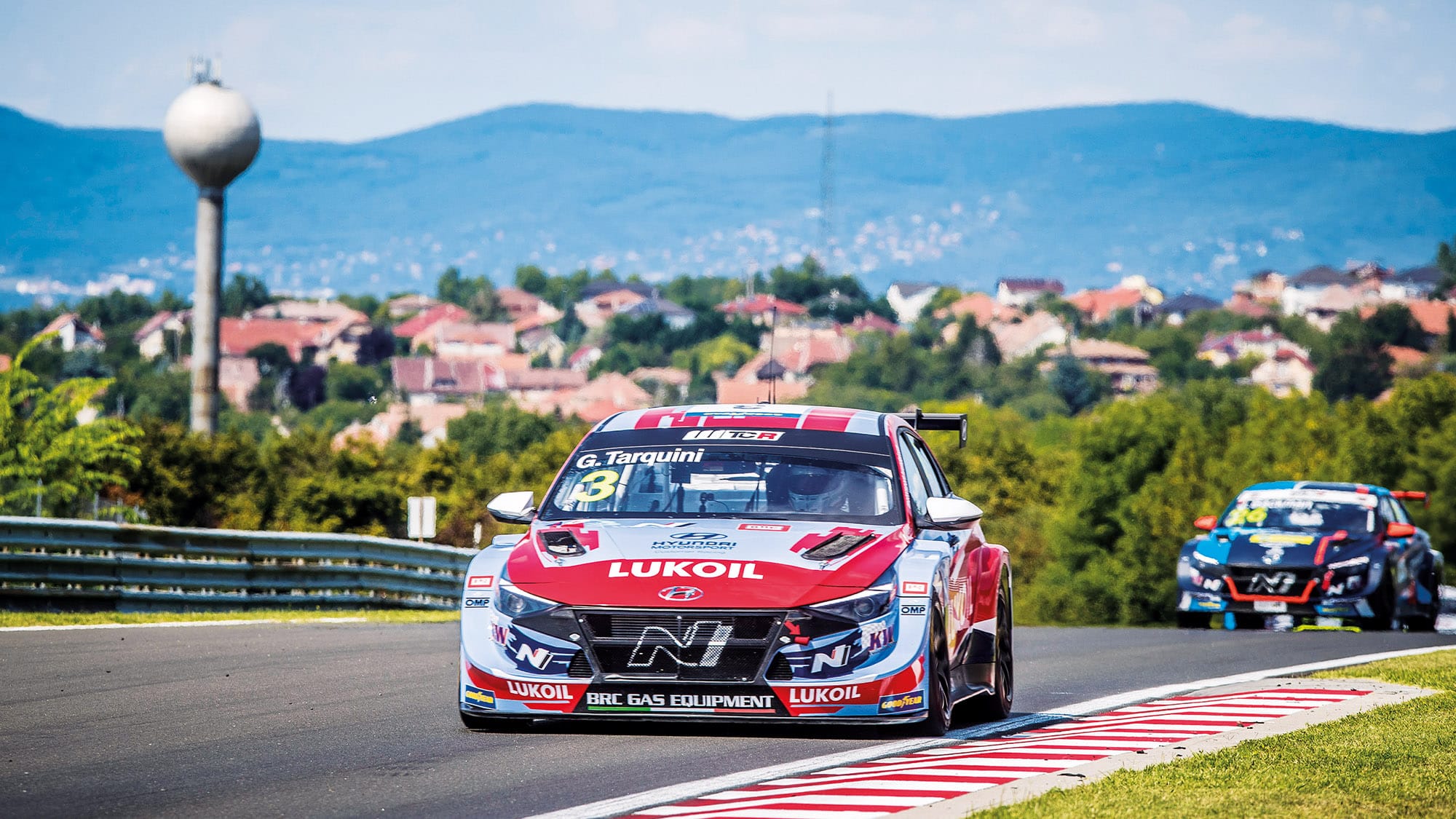 Hyundai Elantra N of Gabriele Tarquini in 2021