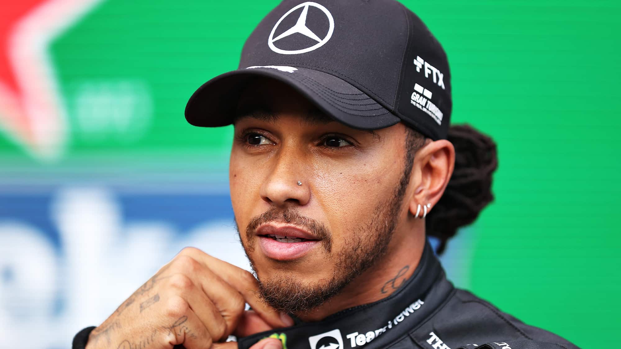 Lewis Hamilton at Interlagos 2021