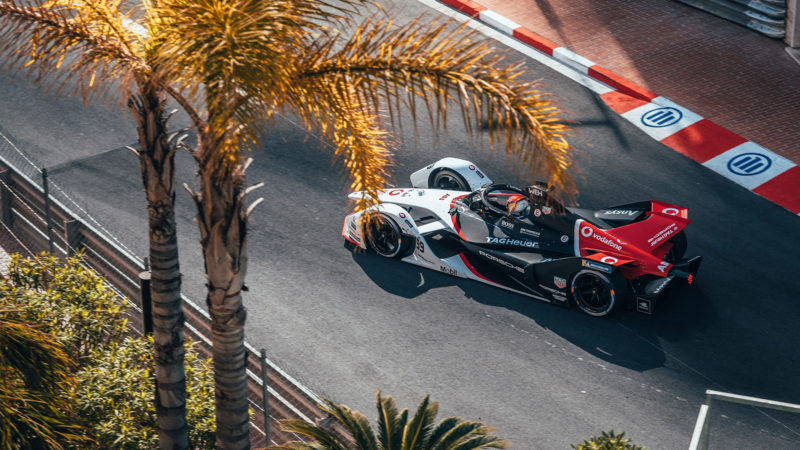 Porsche-Formula-E-car-in-Monaco