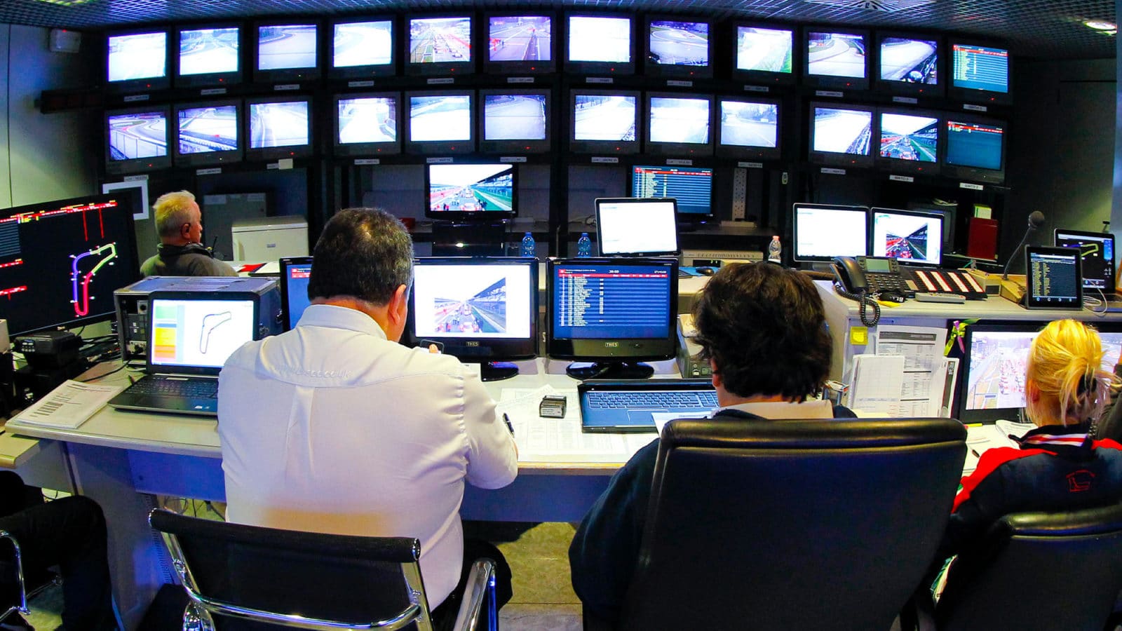 Race control at Monza