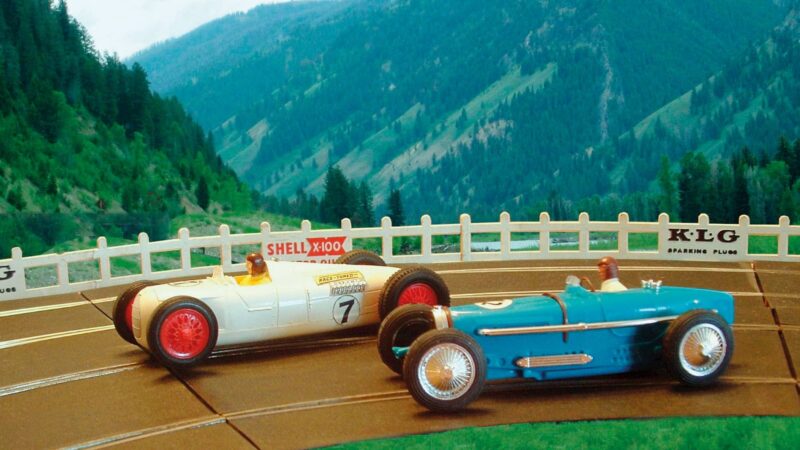 Rare vintage store scalextric cars