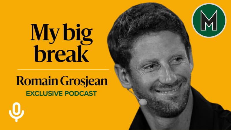 Romain Grosjean podcast header