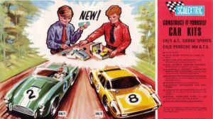 Scalextric AC Cobra and Porsche 904 set