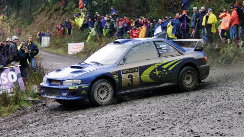 Subaru of Richard Burns in Rally GB