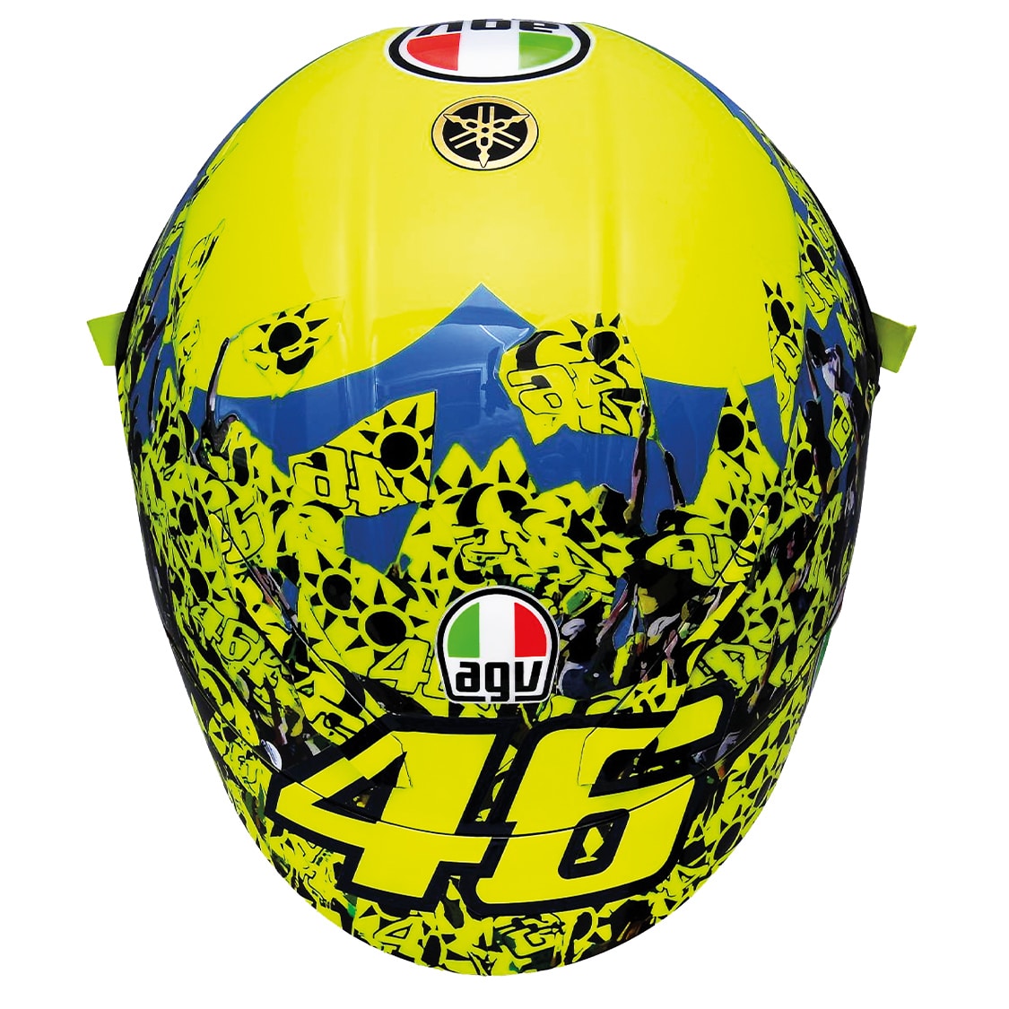 In a sea of yellow, a final farewell to Valentino Rossi