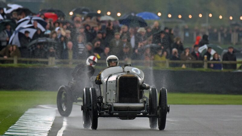 Vintage racing cars at Goodwood Members Meeting