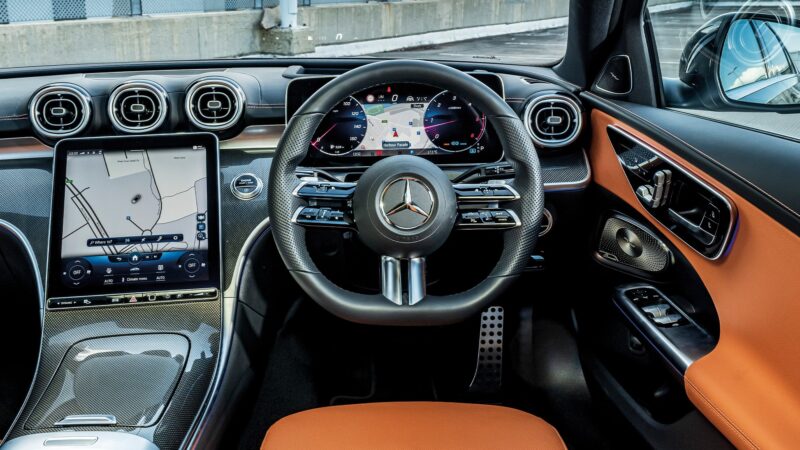 2021 Mercedes C Class interior