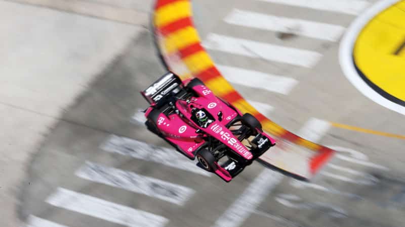 Dario Franchitti in the Grand Prix of Houston 2013