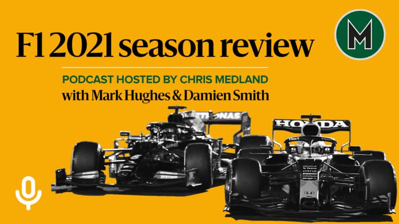 F1 2021 season review header