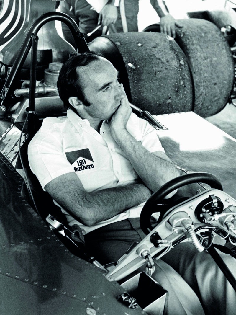 rank-Williams-sits-in-the-cockpit-of-an-Iso-Cosworth-at-the-1974-Spanish-Grand-Prix