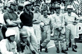 Driver briefing at the 1960 Monaco GP: Parting shot