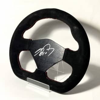 Product image for Alain Prost signed Racing Steering Wheel