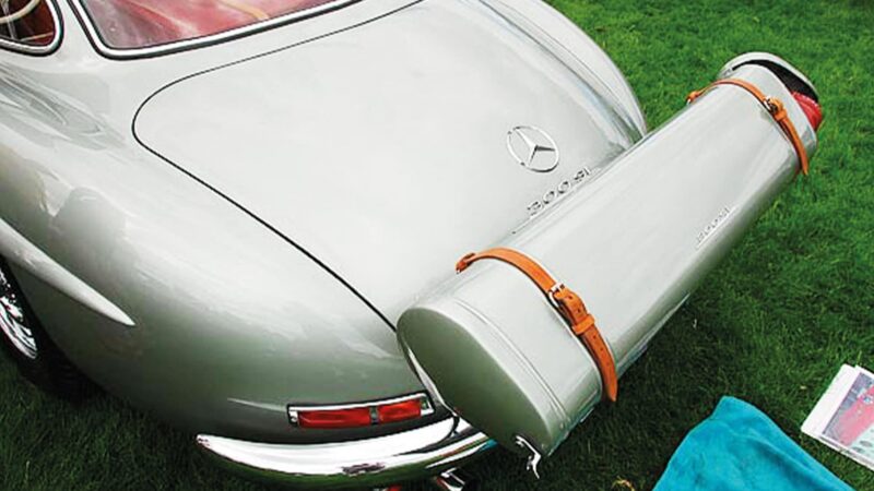 Mercedes 300SL golf bag holder