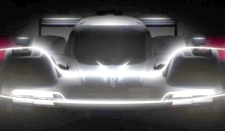 Images of 956-style Porsche LMDh car emerge