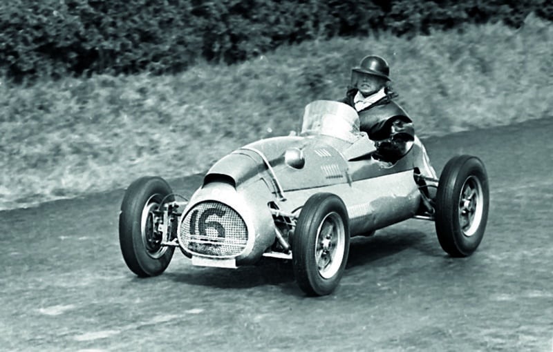 Mike Hawthorn in Cooper Bristol at Dundrod 1952
