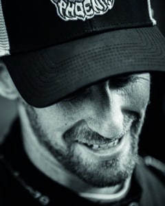 Smiling Romain Grosjean