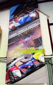 Team Oreca Le Mans banner
