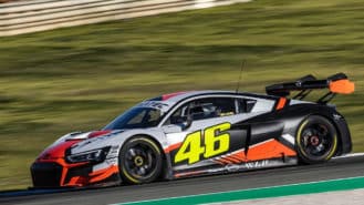 Valentino Rossi tests Audi GT3 car as he bids to race at Le Mans