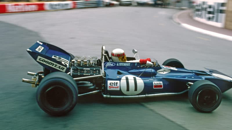 1971 Tyrrell Ford of Jackie Stewart at Monaco