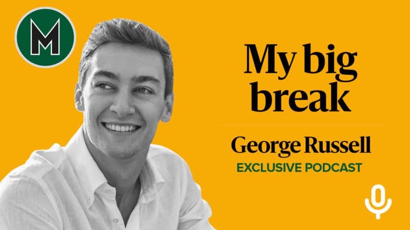 George Russell My Big Break header