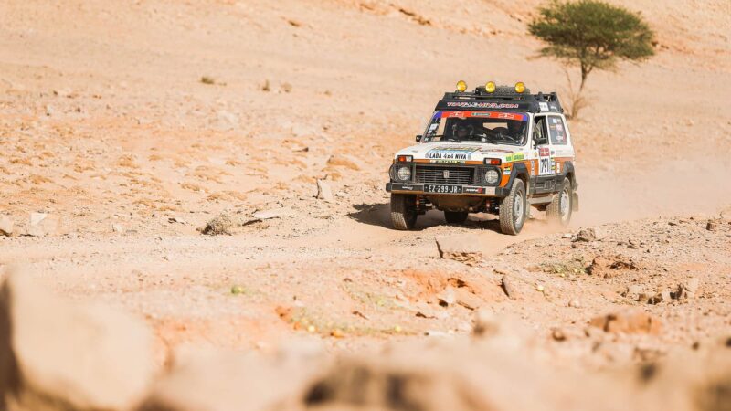 Someone Just Scored a Deal on This Genuine Dakar Rally Lada Niva